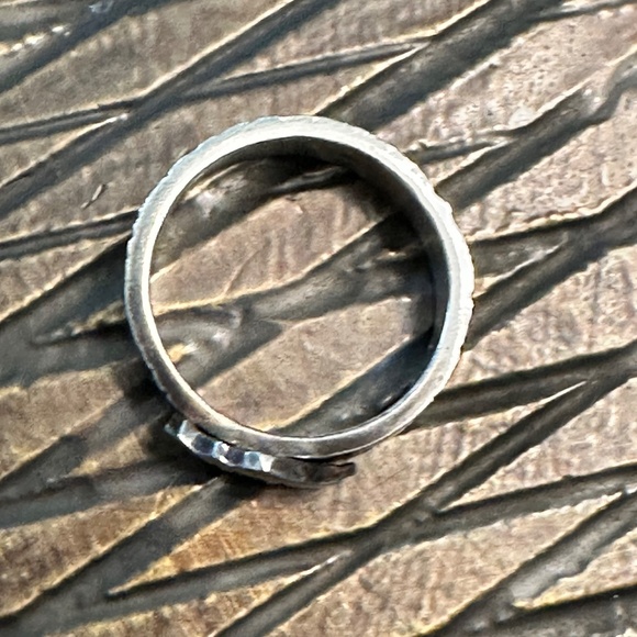 Sterling Buffalo ring 11 - Picture 5 of 7